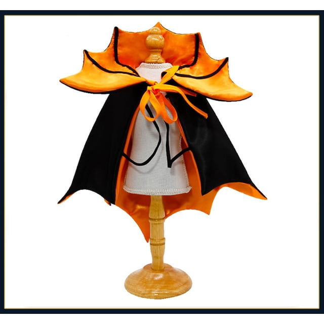 Disfraz de Capa para Mascotas para Halloween | Divertido Disfraz Festivo para Gatos | Tela Suave con Correas Ajustables | Transformación Festiva para Halloween | Atuendo Versátil para Fiestas | Regal