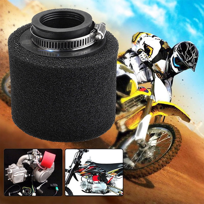 Motorcycle 35mm Air Intake Filter Cleaner Pod ATV Dirt Pit Scooter Bike Go Kart 