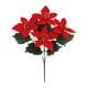thumbnail image 1 of Ramo De Flores De Pascua Para Bodas, Fiestas De Invierno, Porche, Flores Artificiales De Navidad, Color Rojo, 1 of 9