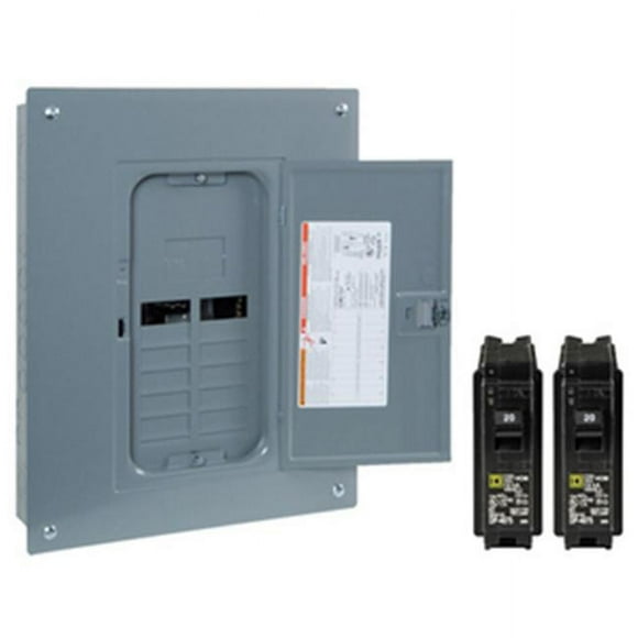 Square D par Schneider Electric HOM1224L125PGCVP 125A, Centre de Charge 12SP, Circuit 24