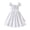 White, variant on uikmnh Girls White off Shoulder Puff Sleeve Dress Smocked Waist Tiered Skirt Elegant Party Size:7-8 Years