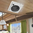 thumbnail image 4 of RV Roof Vent Fan 14" with LED Light,4 Speed Reversible 12V RV Exhaust Fan Low Noise,UV Protection,Manual Open for Camper,Travel,Cargo Trailer, 4 of 7