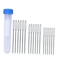 thumbnail image 5 of WHAMVOX 18Pcs Hand Sewing Needles for Yarn Embroidery in Silver Carbon Steel, 5 of 8