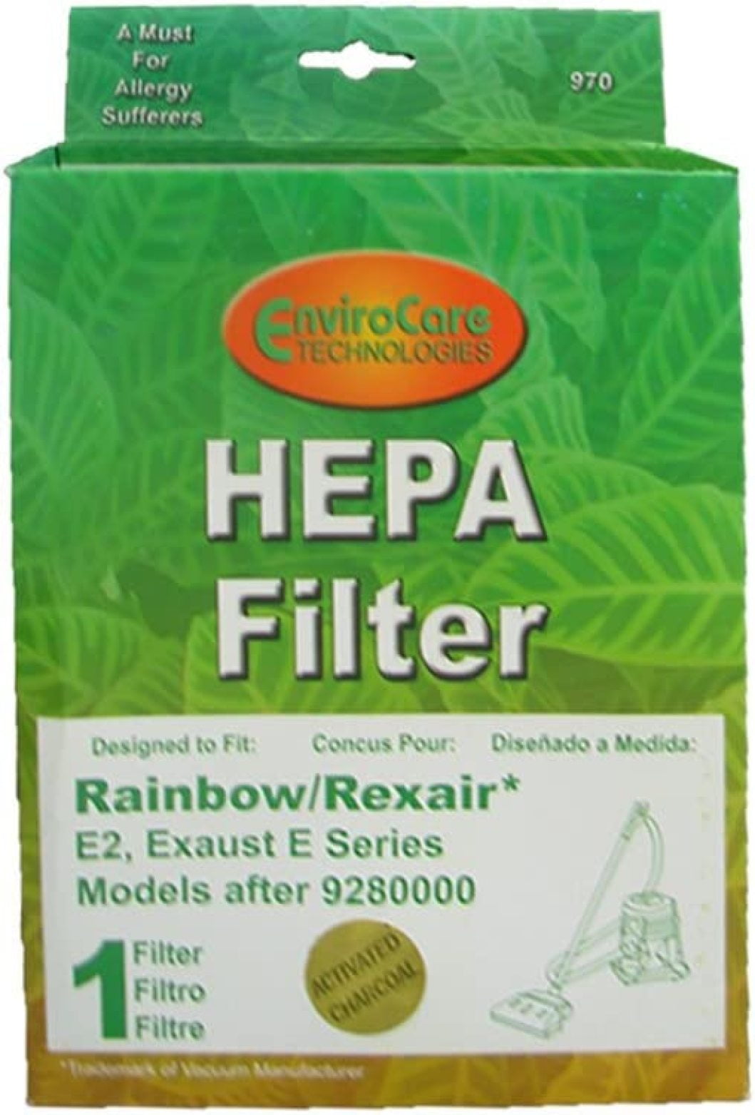 Rainbow Vacuum Hepa Filter for E2 Series Machines