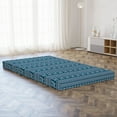 thumbnail image 5 of Ethnic Foldable Mattress, Alpaca Llama South American, 78.7" x 47.2", Dark Teal Pastel Purple, by Ambesonne, 5 of 6