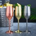 thumbnail image 4 of Stainless Steel Champagne Glasses for Picnics Barbecues Parties Celebration, 4 of 6