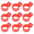 thumbnail image 2 of Chicken Identification Bands, TPU Material Easy Installation Widely Used Chicken Leg Bands Find Poultry  For Chicken Quail L, 2 of 8