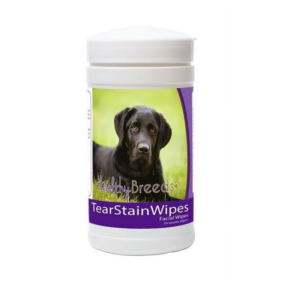 Healthy Breeds 840235152026 Labrador Retriever Tear Stain Wipes