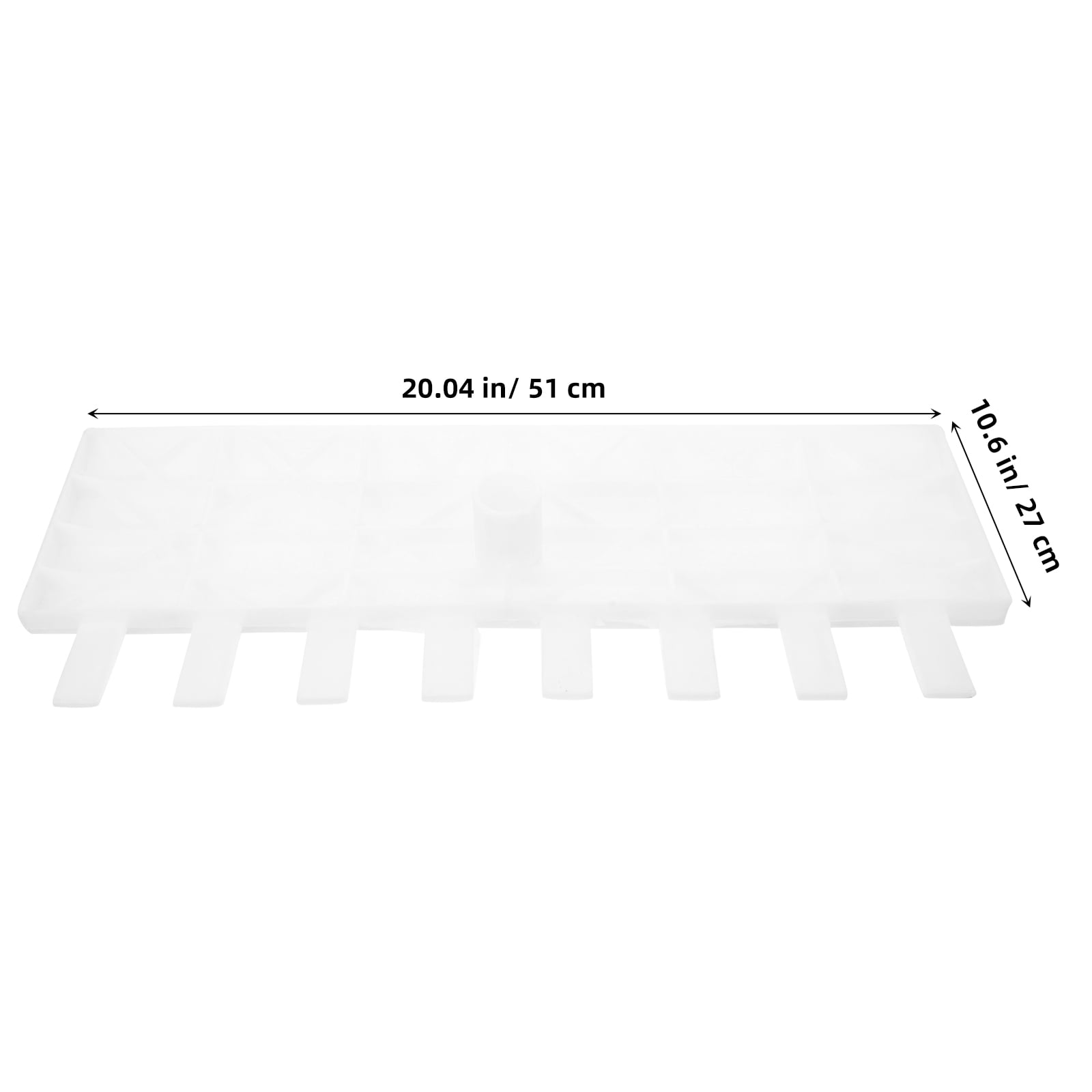 Raindrops Lightweight Plastic Garden Rake, Simple Design Yard and Lawn Care Tool, 1 Piece for Easy Gardening
