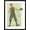 Black Frame, variant on Art.com Vanity Fair Boxing Art Print by Spy, 12" x 18"