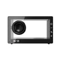 thumbnail image 1 of Reloj con Altavoz Bluetooth Retro Portátil, Barra de Sonido Transparente Inalámbrica de Alta Fidelidad con Luz RGB, Reproductor de Música de Audio con Tarjeta TF B e, 1 of 5