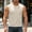 Beige, variant on Eltusu Men's Tank Tops with Pockets, Button Basic Sleeveless Crew Neck Muscle Shirts Army Green Size 2XL