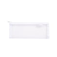 thumbnail image 2 of Estuche de malla transparente para lápices | Bolsa de nailon transparente para bolígrafos para estudiantes | Organizador de papelería ligero con cremallera para la escuela, la oficina y los viajes, 2 of 6