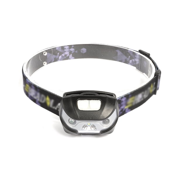 Faro de camping LED USB recargable portátilFaro al aire libre LED USB Portátil Portátil 160lm Sensor de movimiento Faro regulable Dimmable Diadema DIEADA Seguridad Cabeza de la cabeza de la linterna Inevent OD002419-00B