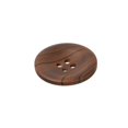 thumbnail image 3 of Mibo 12pcs Round Faux Wood Buttons with Concave Center - 32L (20mm) - 4 Hole - Walnut Brown, 3 of 3