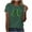 Green, variant on Womens Sparkle Shamrock T Shirt St Patricks Day Glitter Graphic Tees Short Sleeve Black Tops Festive Irish Blouse