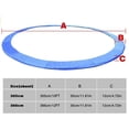 thumbnail image 2 of Trampoline  Mat,  Pad Replacement, Durable PVC Enclosure, Safer Jumping, Fits 8ft 10ft 12ft Trampolines, 2 of 8