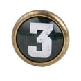 thumbnail image 2 of Perilla Mando de Armario Puerta pequeña sala Cajón Bin Número 3 perfecl Perilla del gabinete, 2 of 8