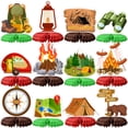 thumbnail image 1 of Centros de mesa Tarklanda en forma de panal para fiestas de acampada, 12 unidades, 1 of 7