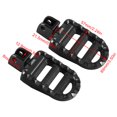 thumbnail image 6 of Front Footrests Foot Pegs For Royal Enfield Meteor 350 2021-2023 Classic 350 2022-2023, 6 of 13