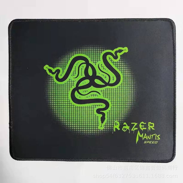 Alfombrilla de ratón personalizada con estampado floral regular, linda alfombrilla de escritorio para juegos de anime, antideslizante, 25*29*2 mm, alfombrilla de ratón Razer.