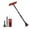 Red, variant on Snow Scraper, Red Portable Car Snow Removal Tool With Ergonomic Grip For Winter Vehicle Ice Scraping And Snow Clearing Perfect For Cars Trucks Suvs And Pickups