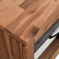 thumbnail image 3 of vidaXL 1/2x Solid Acacia Wood Bedside Table Bedroom Nightstand Side End Table, 3 of 3