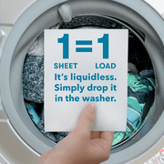 ECOS Laundry Detergent Sheets, 50ct, Free & Clear