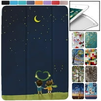 iPad 9.7 Inch 5th 6th Air 1st Air 2nd Gen [iPad 5 6 Air 1 Air 2 ] A1893 A1954 A1822 A1566 MD785LL/A MD788LL/A MD786LL/A MD789LL/A MD787LL/A MD790LL/A Printed Sleek Design Flip Case - Night Sky