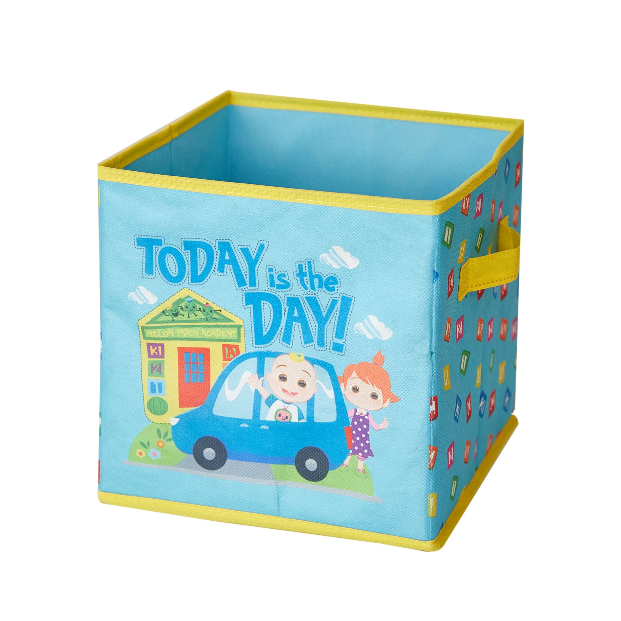 Cocomelon Blue Polyester 4 Piece Storage Bundle Set for Children's Room Décor