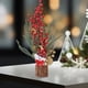 thumbnail image 4 of Puntoco Árbol de Navidad de escritorio Mini árbol de Navidad Decoración de mesa Decoración de ventana del hogar Simulación de árbol pequeño, 4 of 6
