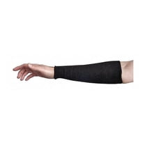 Superior Glove Cut Resistant Sleeve,Cut 2,Black,22",PR KP1T22-XL