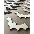 thumbnail image 4 of Unfinished Wood Bat Halloween Silhouette - Craft- up to 46" DIY 8" / 1/4", 4 of 6