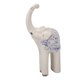 thumbnail image 2 of Escultura de elefante de porcelana, decoración de cerámica de elefante, adorno de porcelana azul y blanco seguro, escultura de cerámica de elefante, tecnología de vanguardia, 2 of 9