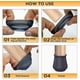 thumbnail image 3 of 16 protectores de suelo para patas de silla, fundas de silicona para proteger el suelo, almohadillas antideslizantes de fieltro para muebles., 3 of 4