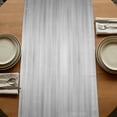 thumbnail image 5 of Table Runners 90 Inches Long Dress Scarves, Grey Ombre Farmhouse Coffee/Dining/Kitchen Table Runner for Living Room, Contemporary Gradient Abstract Art 13x90 Inch, 5 of 9