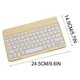 thumbnail image 3 of Teclado de Máquina de Escribir Teclado de Computadora de Color Bluetooth Portátil Inalámbrico, Teclado de Diseño Flexible de Máquina de Escribir Retro Compacta Inalámbrica, Diseño Compacto Ultra Delga, 3 of 3