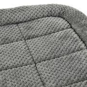 Vibrant Life Small/Medium Soft Cozy Crate Mat, Gray, 24 x 18
