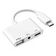 thumbnail image 1 of Adaptador de conector de auriculares tipo c 3 en 1 Adaptador de auriculares convertidor de auriculares tipo c, 1 of 3
