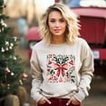 thumbnail image 2 of Coquette Holly Collage - Women's Graphic Sweatshirt, 2 of 13
