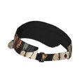 thumbnail image 2 of Balery Abstract Geometric Faces Sport Wear Athletic Visor Sun Sports Visor Hat Visor Adjustable Cap for Women and Men (One Size), 2 of 7