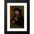 thumbnail image 2 of Adriaen Isenbrant 10x14 Black Modern Framed Museum Art Print Titled - Man Weighing Gold (ca. 1515-20), 2 of 5