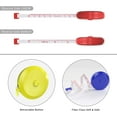 thumbnail image 3 of Cinta métrica retráctil suave de 60 pulgadas y 1,5 metros, para medir el cuerpo, para costura a medida, para hacer dieta y para hacer manualidades (color aleatorio), 3 of 6