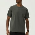 thumbnail image 7 of Gyexs Mens Swimming Shirt UV Protection Short Sleeve UPF 50+ Quick Drying Sun Protection Rash Guard Shirts for Fishing Running Army Green, Size M, 7 of 7