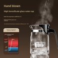 thumbnail image 2 of KAMJOVE Heat-Resistant Glass Tea Maker with Removable Filter Net, 400-900ml Capacity (K-204 600mL), All-in-One Teapot & Cup for Home/Office, Tea-Water Separation Design, Elegant Durable Gift for Tea, 2 of 6