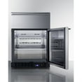 thumbnail image 3 of Commercial built-in undercounter glass door refrigerator with top drawer, 3 of 5