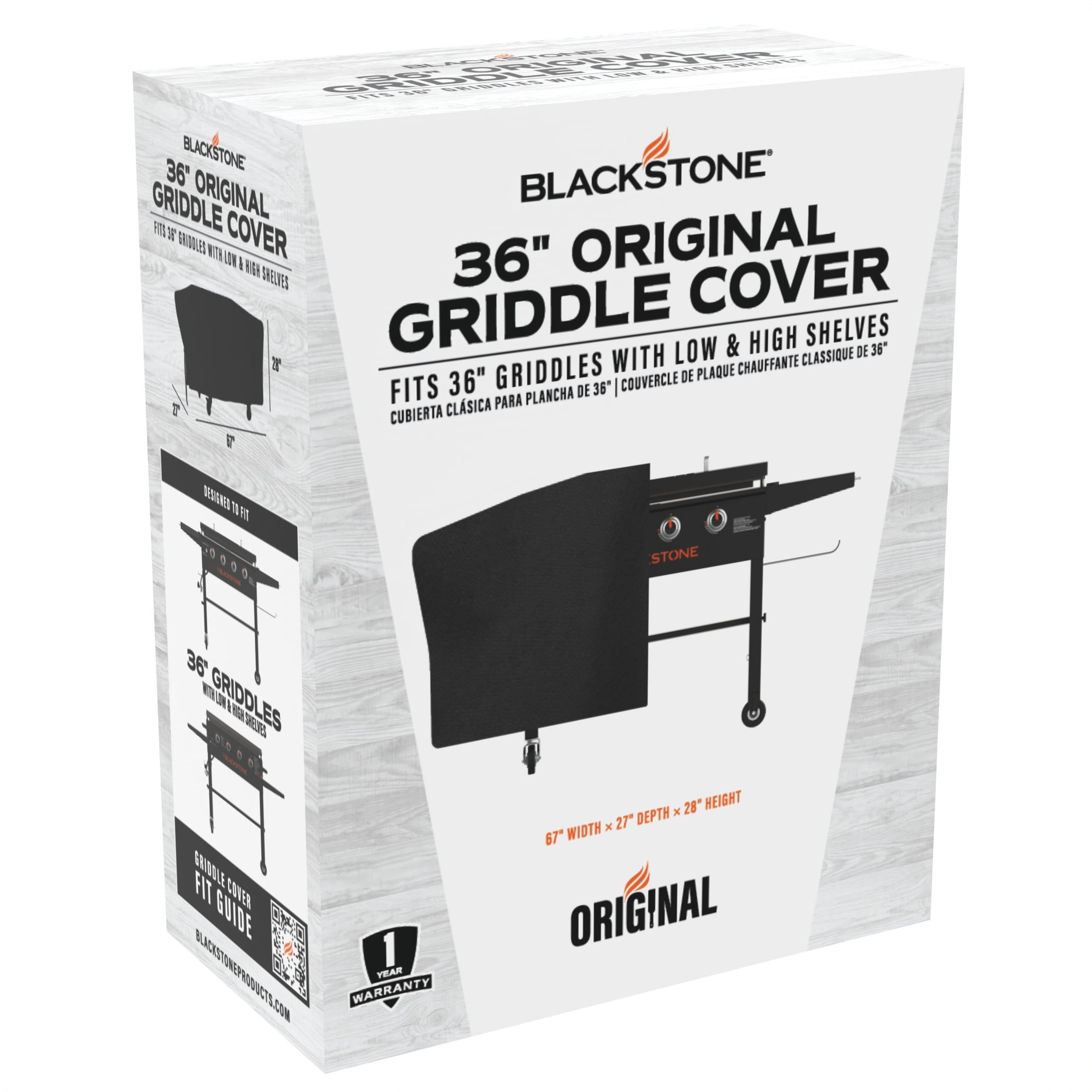 Blackstone Original 36” Griddle Cover (Model 5484) - 67” L x 27” W x 28” H