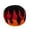 Black and Rea Flame A10, variant on Knitted Hackys Footbag Sack sanbag, 1-Pack Vibrant Knitted Hacky Sack, Portable Juggling Ball for Festivals, Picnics & Social Games