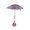 Pink, variant on Phone Sun Umbrella for Mobile – Magnetic Mini Umbrella for Cell Phone Shade – Portable Sun Glare Protector for Outdoor Use – 1 Pack