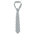 thumbnail image 1 of Balery Daisies Flowers Corbata Clásica de Seda para Hombre, Corbata Tejida Jacquard, Corbatas Formales para Negocios y Bodas, 1 of 7